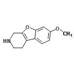 CAS#: 263544-13-4， 7-Methoxy-1,2,3,4-Tetrahydro[1]Benzofuro[2,3-c]Pyridine