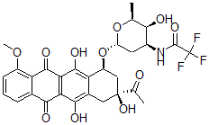 CAS#: 26388-52-3， Trifluoroacetyldaunomycin
