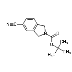 CAS#: 263888-56-8， 2-Methyl-2-Propanyl 5-Cyano-1,3-Dihydro-2H-Isoindole-2-Carboxylate