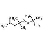 CAS#: 26394-04-7， 4-Methyl-4-[(2-Methyl-2-Propanyl)Peroxy]-2-Pentanone