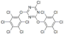 CAS#: 26396-34-9， 2-Chloro-4,6-Bis[(Pentachlorophenyl)Oxy]-1,3,5-Triazine