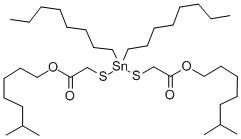 CAS#: 26401-97-8， Diisooctyl 2,2'-[(Dioctylstannylene)Bis(Thio)]Diacetate