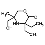 CAS 登录号：264279-77-8， 3,3-二乙基-5-(羟基甲基)-5-甲基-2-吗啉酮