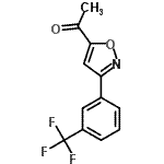 CAS#: 264616-44-6， 1-{3-[3-(Trifluoromethyl)Phenyl]-1,2-Oxazol-5-Yl}Ethanone