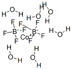 structure of CAS# 26490-63-1, Cobalt Tetrafluoroborate Hexahydrate;Cobaltous Ditetrafluoroborate;Borate(1-), Tetrafluoro-, Cobalt(2+) (2:1);Borate(1-), Tetrafluoro-, Cobalt(2+) (8Ci,9Ci)
