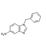 structure of CAS# 26530-89-2, 1-Benzyl-1H-Benzimidazol-5-Amine;1-Benzyl-1H-1,3-benzimidazol-5-amine;1-benzyl-1H-benzimidazol-5-amine;1-benzyl-1H-benzo[d]imidazol-5-amine