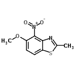 CAS#: 265312-58-1， 5-Methoxy-2-Methyl-4-Nitro-1,3-Benzothiazole
