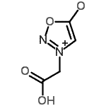 CAS#: 26537-53-1， 3-(Carboxymethyl)-1,2,3-Oxadiazol-3-Ium-5-Olate
