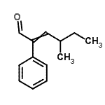 CAS#: 26643-92-5， 4-Methyl-2-Phenyl-Hex-2-Enal