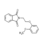 CAS#: 26646-63-9， 2-[2-(2-Methoxyphenoxy)Ethyl]-1H-Isoindole-1,3(2H)-Dione