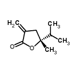 CAS#: 266694-56-8， (5R)-5-Isopropyl-5-Methyl-3-Methylenedihydro-2(3H)-Furanone