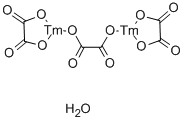 structure of CAS# 26677-68-9, Thulium Oxalate Hydrate;Thulium(Iii)Oxalatehydrate(99.9%-Tm)(Reo);THULIUM(III) OXALATE HYDRATE: 99.9% (REO);THULIUM(III) OXALATE HYDRATE