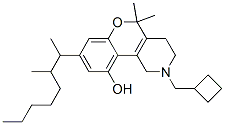 CAS#: 26685-58-5， 2-(Cyclobutylmethyl)-8-(1,2-Dimethylheptyl)-1,3,4,5-Tetrahydro-5,5-Dimethyl-2H-[1]Benzopyrano[4,3-c]Pyridin-10-Ol