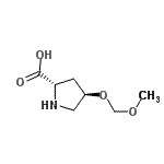 CAS 登录号：267014-77-7， (4R)-4-(甲氧基甲氧基)-L-脯氨酸