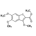 CAS#: 26759-49-9， Methyl 3,5,6-Trimethoxy-1-Benzothiophene-2-Carboxylate