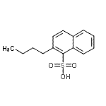 CAS#: 26761-78-4， 2-Butyl-1-Naphthalenesulfonic Acid