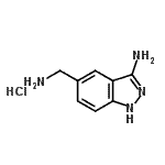 CAS#: 267876-21-1， 5-(Aminomethyl)-1H-Indazol-3-Amine Hydrochloride (1:1)