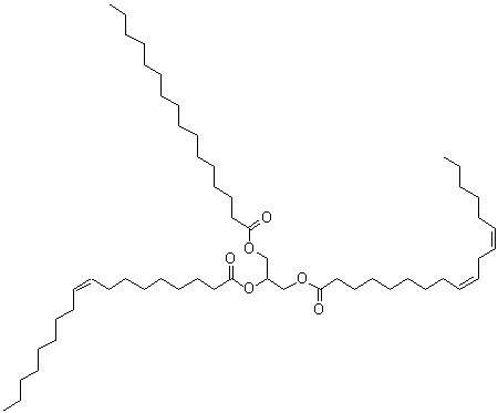 CAS#: 2680-59-3， 2-[(9Z)-9-Octadecenoyloxy]-3-(palmitoyloxy)propyl (9Z,12Z)-9,12-octadecadienoate