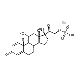 CAS#: 2681-16-5， Sodium 11,17-Dihydroxy-3,20-Dioxopregna-1,4-Dien-21-Yl Hydrogen Phosphate