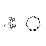 CAS#: 26810-97-9， 1,3,5-Cycloheptatrienylium Hexachloroantimonate(1-)