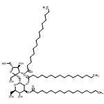 CAS#: 26836-42-0， 3-O-Palmitoyl-beta-D-Fructofuranosyl 2,3-Di-O-Palmitoyl-alpha-D-Glucopyranoside