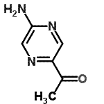 CAS#: 268538-57-4， 1-(5-Amino-2-Pyrazinyl)Ethanone