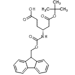 CAS#: 268542-16-1， (4R)-4-{[(9H-Fluoren-9-Ylmethoxy)Carbonyl]Amino}-6-[(2-Methyl-2-Propanyl)Oxy]-6-Oxohexanoic Acid