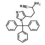 CAS#: 268548-74-9， 2-Amino-4-(1-Trityl-1H-Imidazol-5-Yl)Butanenitrile