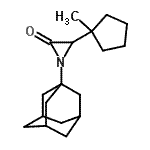 CAS#: 26905-18-0， 1-(Adamantan-1-Yl)-3-(1-Methylcyclopentyl)-2-Aziridinone