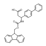 CAS#: 269078-79-7， 3-(4-Biphenylyl)-3-{[(9H-Fluoren-9-Ylmethoxy)Carbonyl]Amino}Propanoic Acid
