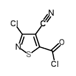 CAS#: 269401-37-8， 3-Chloro-4-Cyano-1,2-Thiazole-5-Carbonyl Chloride