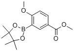 structure of CAS# 269410-10-8, 2-Methoxy-5-Methoxycarbonylphenylboronic Acid, Pinacol Ester;2-METHOXY-5-METHOXYCARBONYLPHENYLBORONIC ACID, PINACOL ESTER