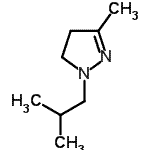 CAS#: 26964-53-4， 1-Isobutyl-3-Methyl-4,5-Dihydro-1H-Pyrazole