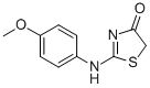 CAS#: 27052-12-6， 2-[(4-Methoxyphenyl)Amino]-4(5H)-Thiazolone
