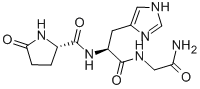 CAS 登录号：27058-74-8， 5-氧代-L-脯氨酰-L-组氨酰-甘氨酰胺