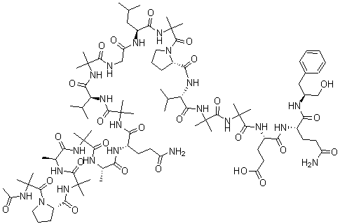 结构式 CAS# 27061-78-5, 丙甲甘肽