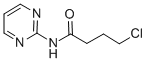 结构式 CAS# 27179-31-3, 4-氯-N-(2-嘧啶基)丁酰胺