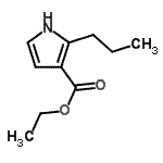CAS#: 27188-97-2， Ethyl 2-Propyl-1H-Pyrrole-3-Carboxylate
