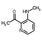 CAS#: 272443-24-0， 1-[3-(Methylamino)-2-Pyridinyl]Ethanone