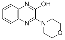 结构式 CAS# 2725-16-8, 3-吗啉-4-基-1H-喹喔啉-2-酮