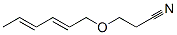 CAS#: 27310-18-5， 3-(2,4-Hexadienyloxy)Propanenitrile