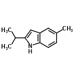 CAS#: 27321-31-9， 2-Isopropyl-5-Methyl-1H-Indole