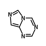 结构式 CAS# 274-68-0, 咪唑并[1,5-a][1,3,5]三嗪