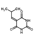 CAS#: 27406-43-5， 5-(2-Methylpropylidene)-2,4,6(1H,3H,5H)-Pyrimidinetrione