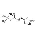 CAS#: 274264-59-4， 2-Methyl-2-Propanyl {[(5S)-2-Oxo-1,3-Oxazolidin-5-Yl]Methyl}Carbamate