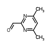 CAS#: 27427-90-3， 4,6-Dimethyl-2-Pyrimidinecarbaldehyde
