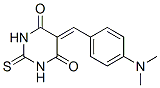 structure of CAS# 27430-15-5, 5-[4-(Dimethylamino)Benzylidene]-2-Thiobarbituric Acid;5-[(4-Dimethylaminophenyl)Methylene]-2-Thioxo-Hexahydropyrimidine-4,6-Dione;5-[(4-Dimethylaminophenyl)Methylene]-2-Thioxohexahydropyrimidine-4,6-Dione;5-(4-Dimethylaminobenzylidene)-2-Thioxo-Hexahydropyrimidine-4,6-Quinone
