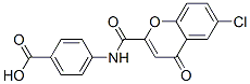 CAS#: 27455-38-5， 4-[[(6-Chloro-4-Oxo-4H-1-Benzopyran-2-Yl)Carbonyl]Amino]Benzoic Acid