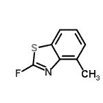 CAS#: 27484-68-0， 2-Fluoro-4-Methyl-1,3-Benzothiazole