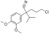 CAS#: 27487-83-8， 5-Chloro-2-(3,4-Dimethoxyphenyl)-2-Isopropylvaleronitrile